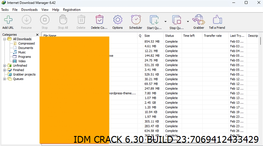 Idm Crack 6.30 Build 23 Screenshot